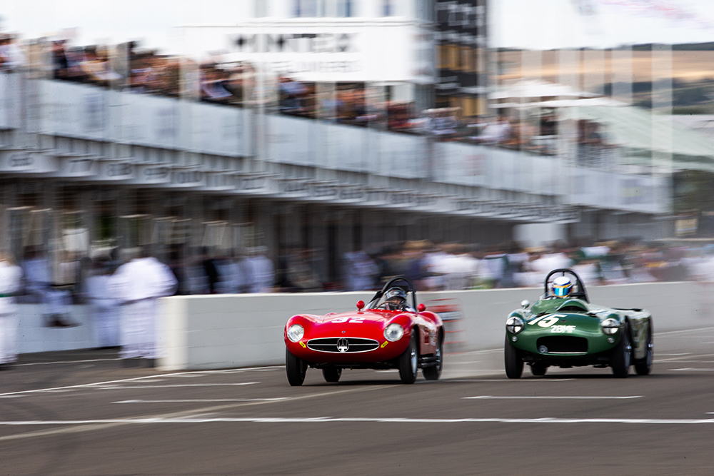 motor racing at Goodwood revival