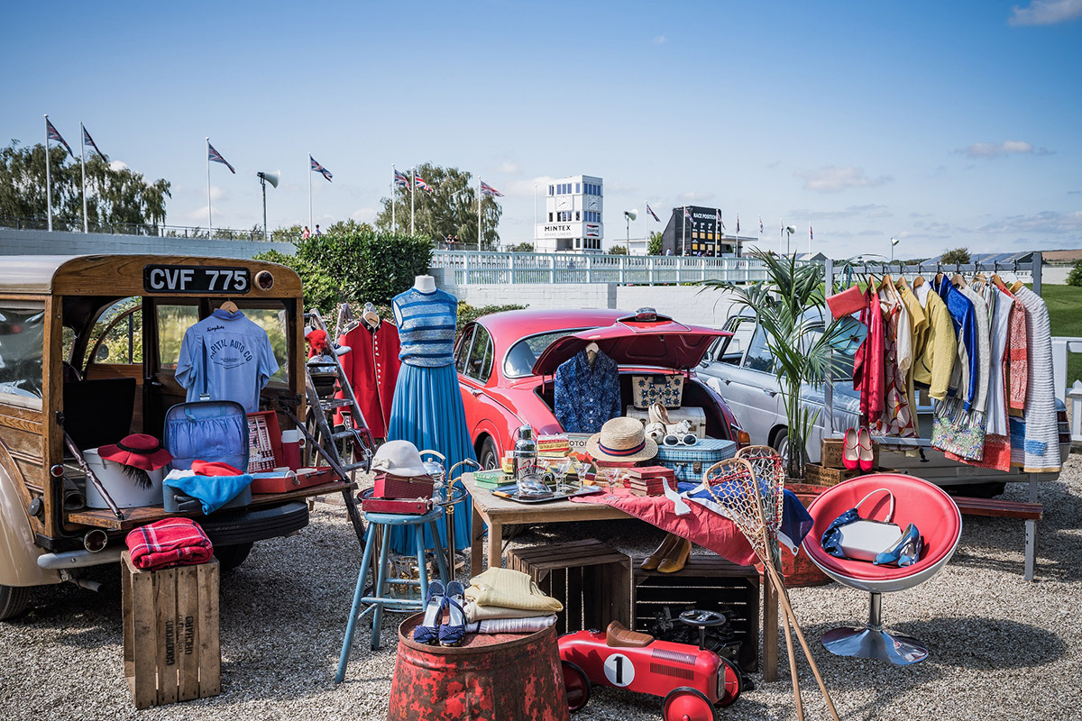 goodwood revival car boot sale